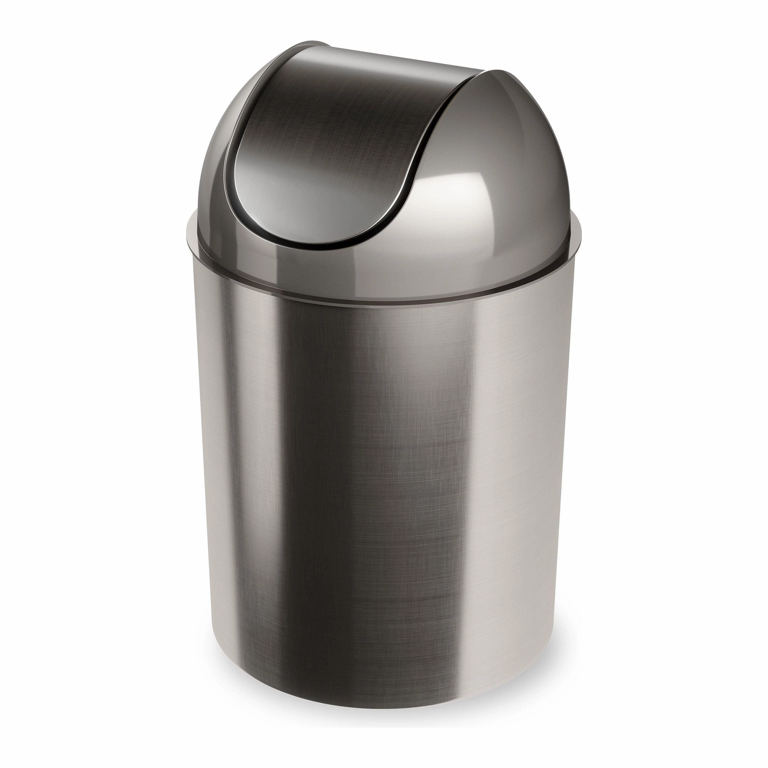 Mezzo Swing-Top Trash Can 2.5-Gallon (9L) Capacity