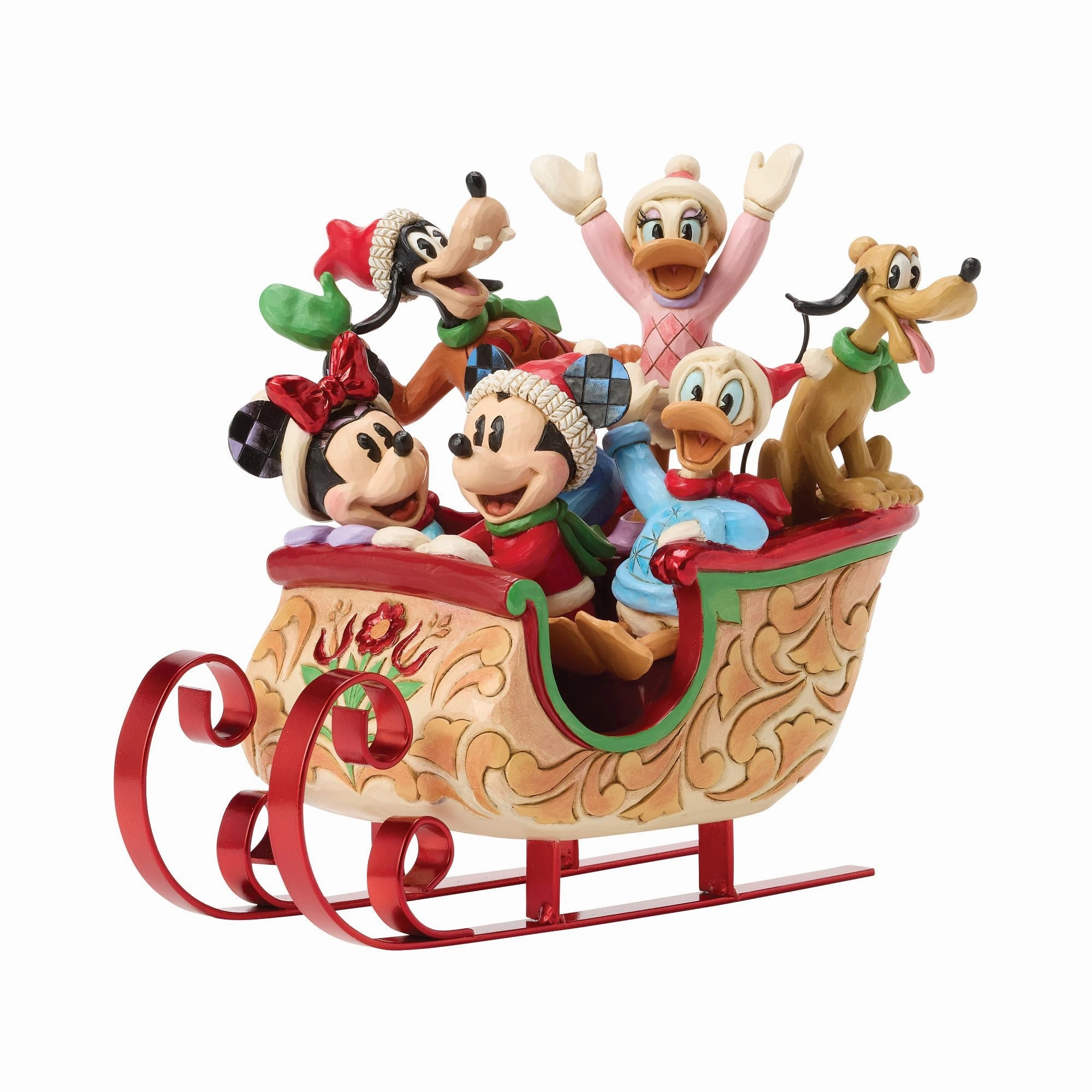 Mickey & Friends Sleigh Decorative Mirror,Wall Mirror