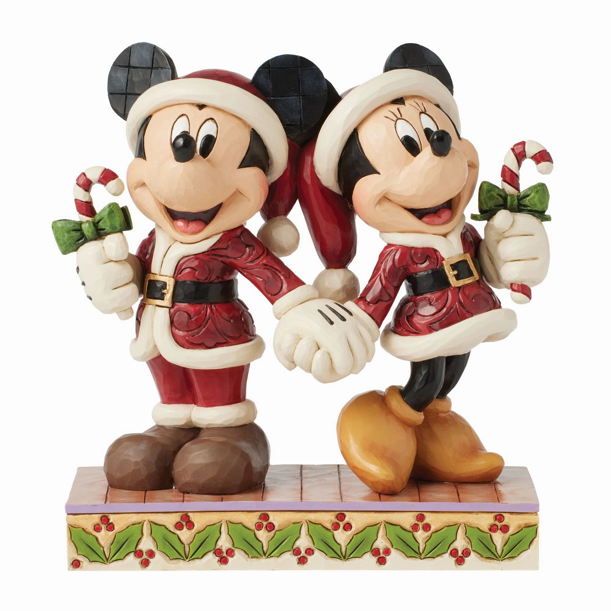 Mickey & Minnie Candy Canes Decorative Mirror,Wall Mirror