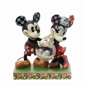 Mickey & Minnie Easter Decorative Mirror,Wall Mirror