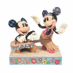 Mickey and Minnie Hawaii Decorative Mirror,Wall Mirror