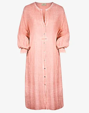 Midi Beach Shirt - Mellow Peach