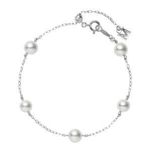 Mikimoto Pearl Chain Bracelet