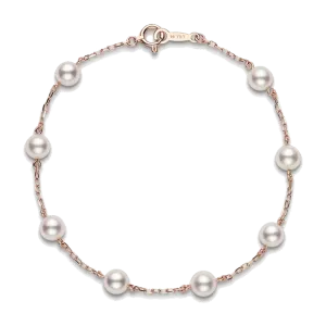 Mikimoto Pearl Chain Bracelet