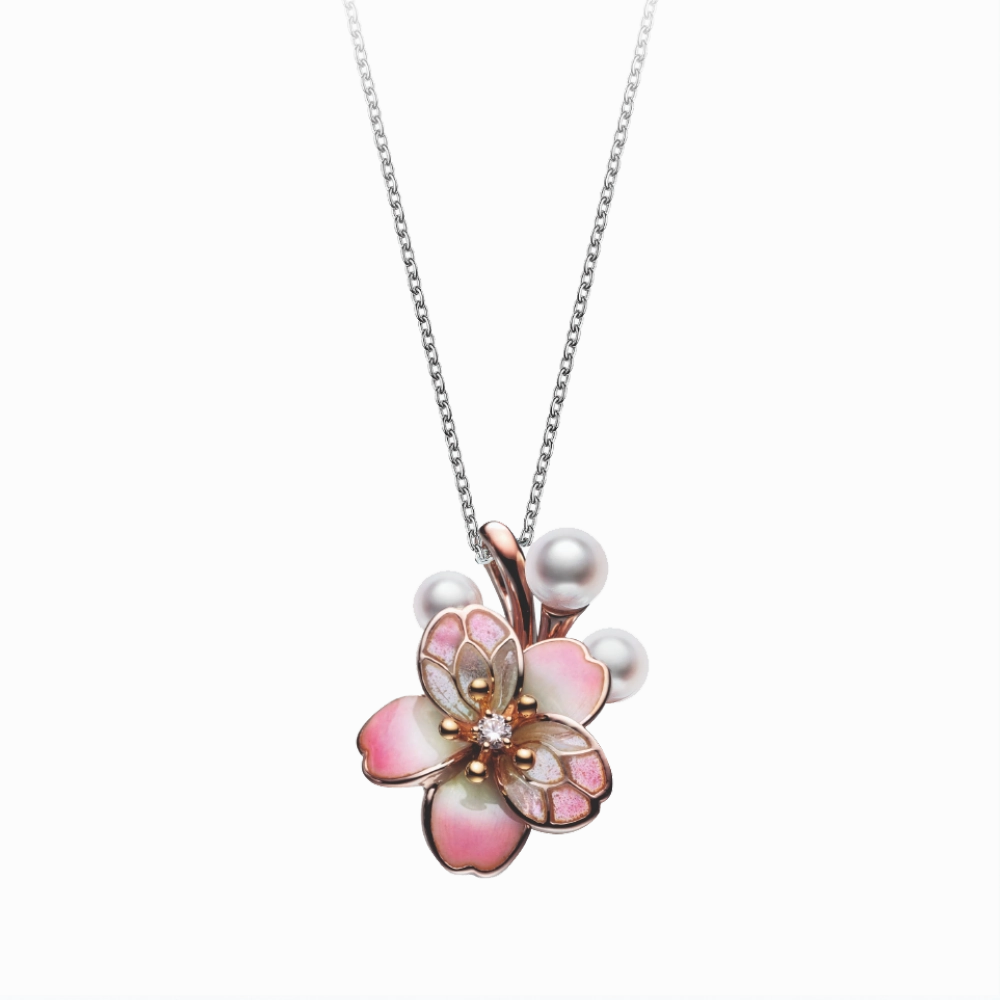 Mikimoto Cherry Blossom Necklace