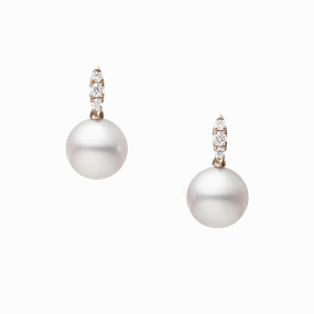 Mikimoto Morning Dew Collection Earrings