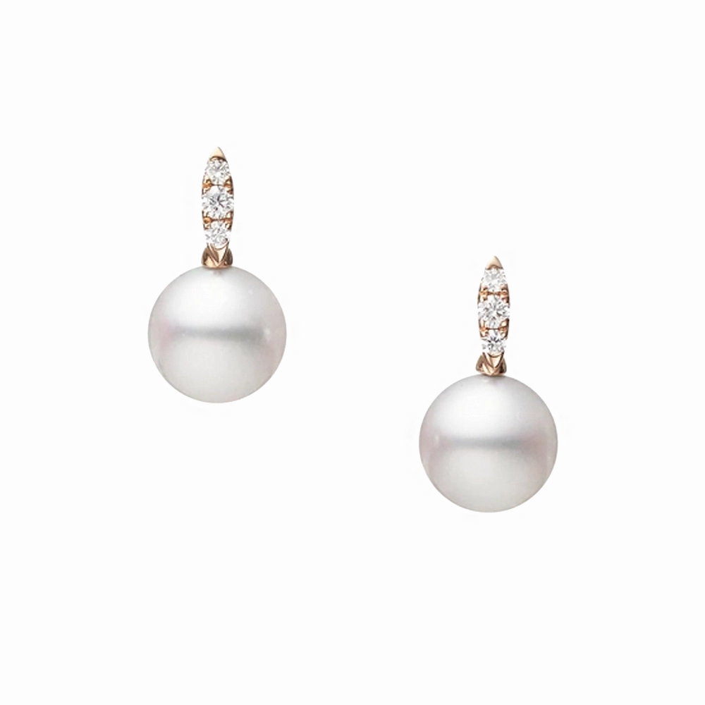 Mikimoto Morning Dew Collection Earrings