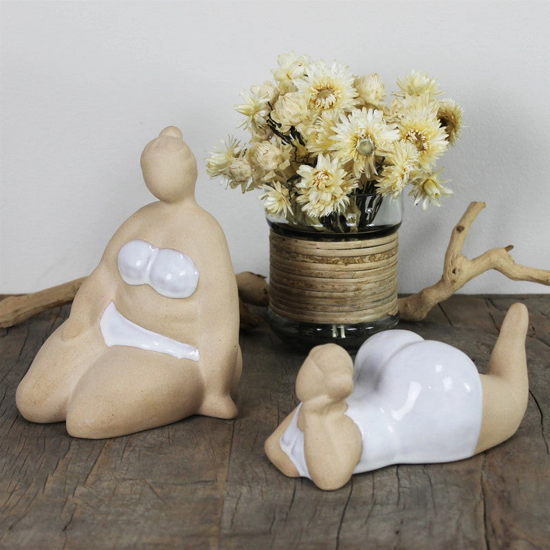 Miley Vase with Cane Wrap, Glass - Sm