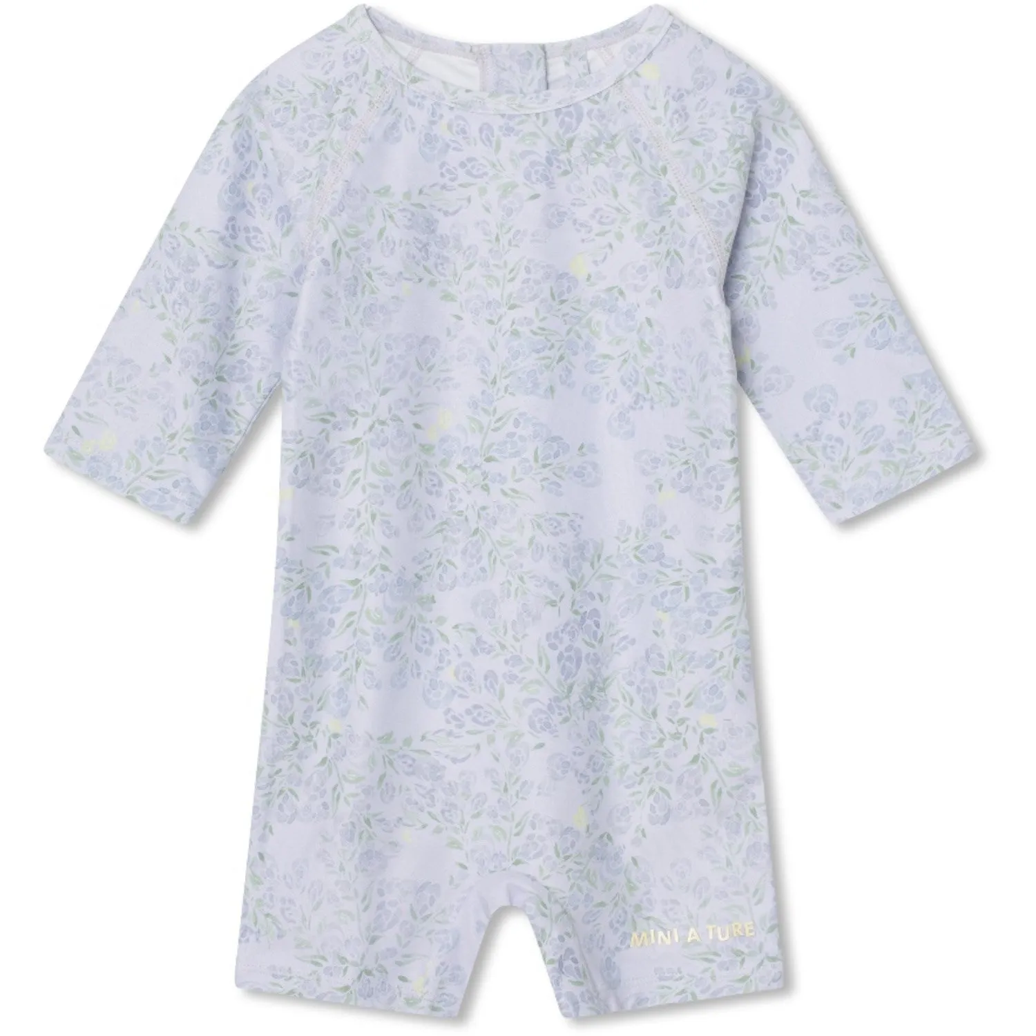 Mini A ture Lavender Fields Goldie 3/4 Printed Suit. GRS