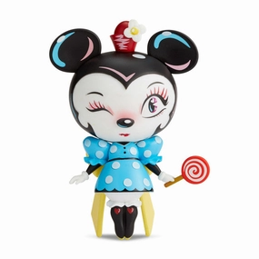 Miss Mindy Figurine Vinyl Minnie Decorative Mirror,Home Decor Mirror