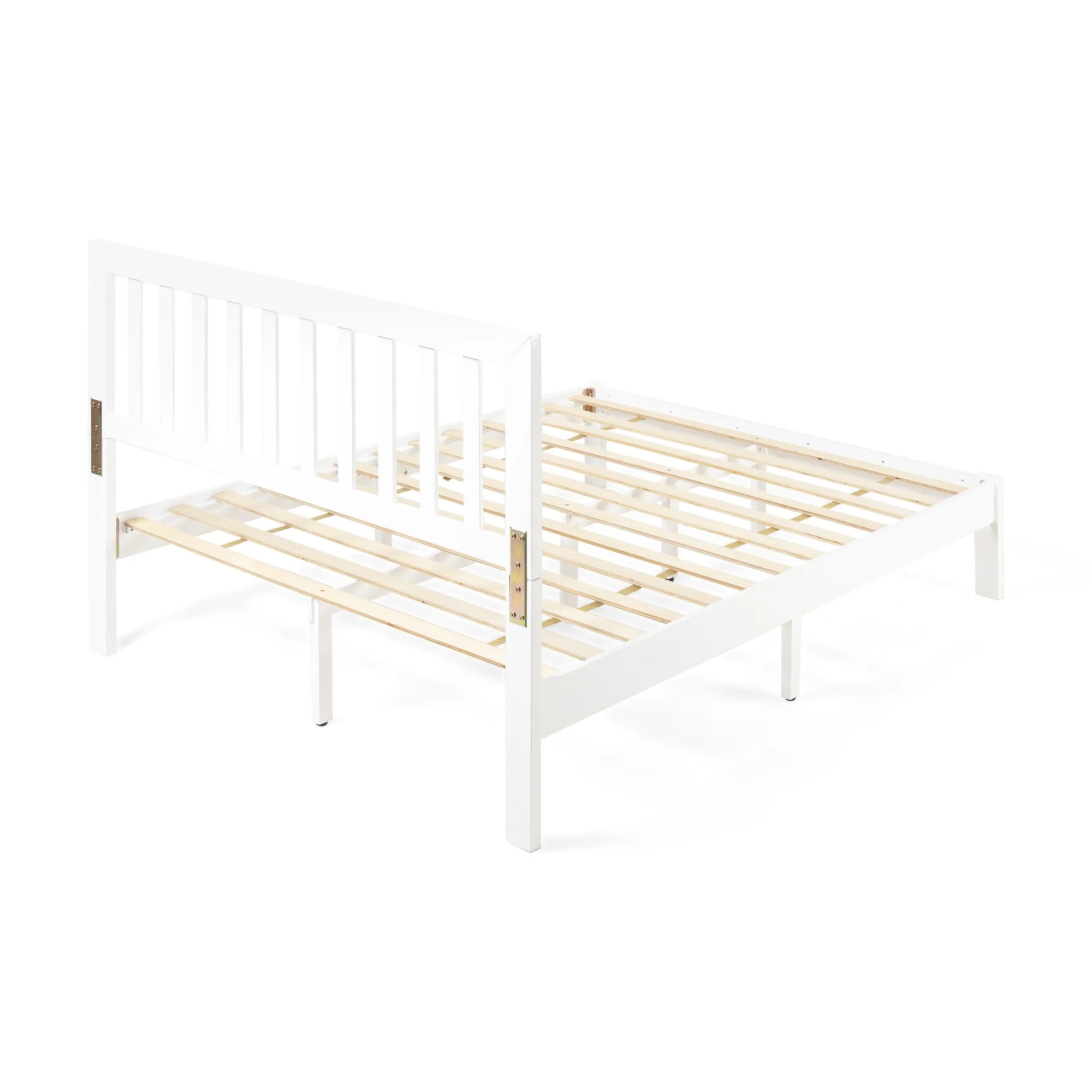 Modern Farmhouse Acacia Wood Queen Bed Platform - NH717113
