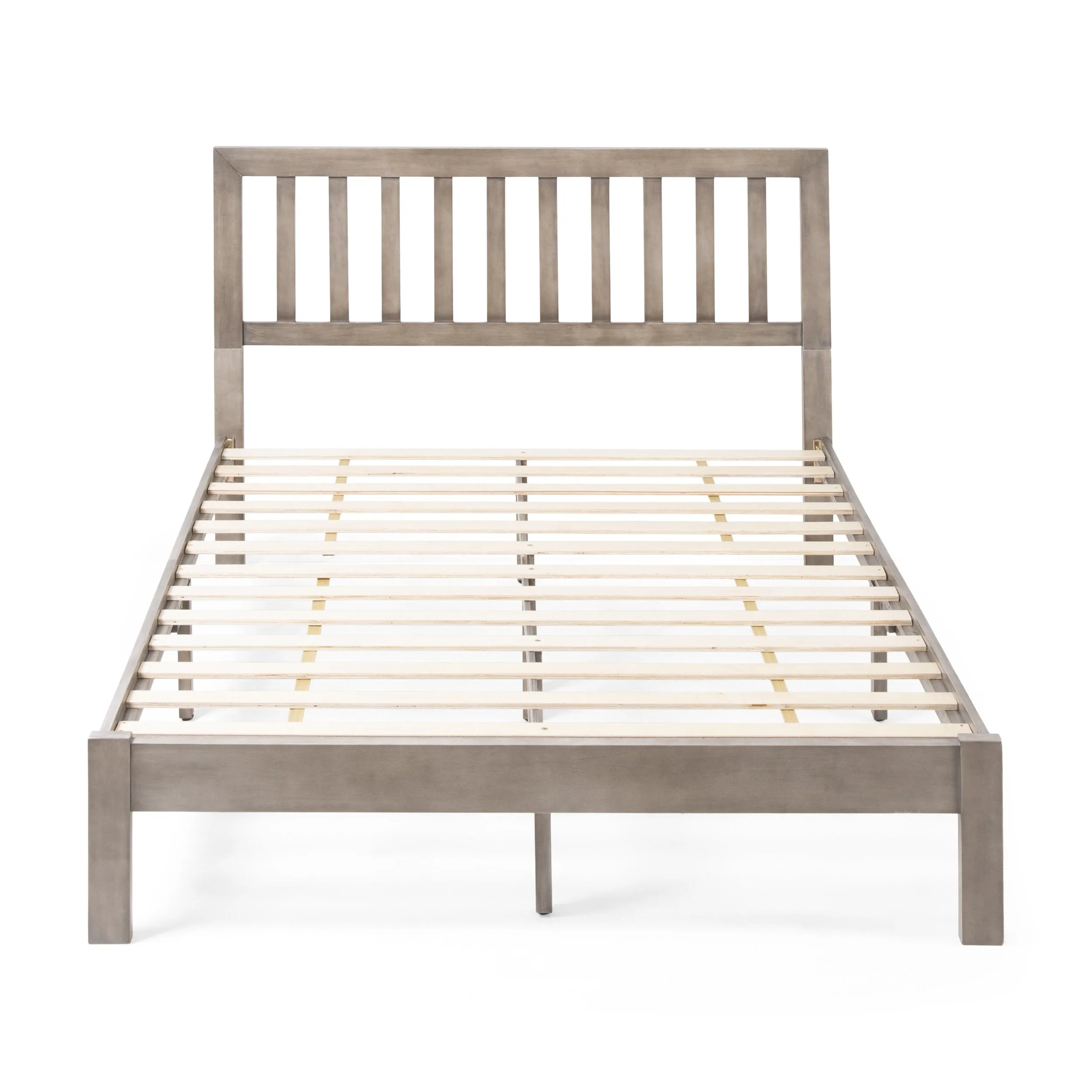 Modern Farmhouse Acacia Wood Queen Bed Platform - NH717113