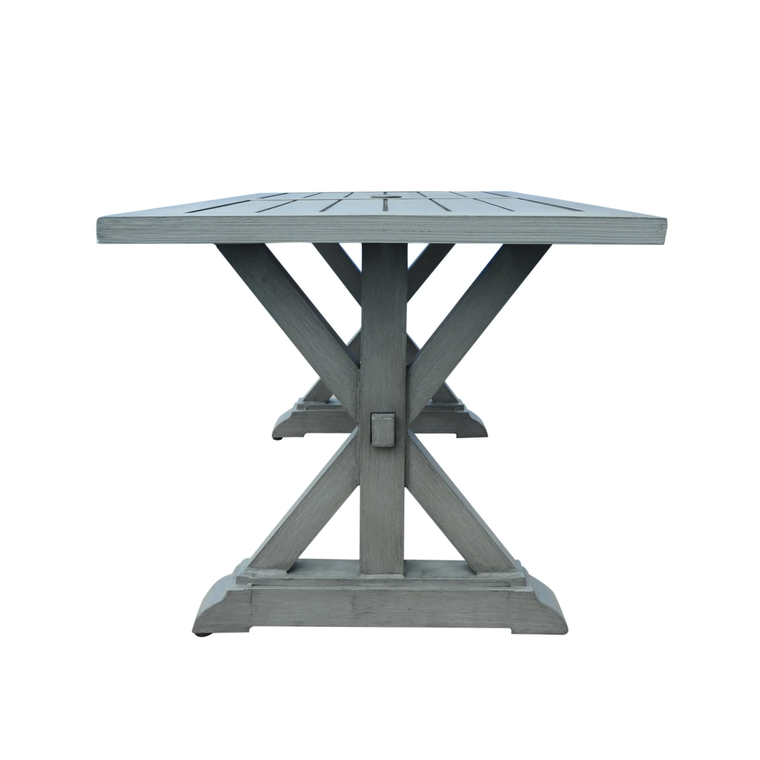 Modern Outdoor Aluminum Dining Table - NH482013