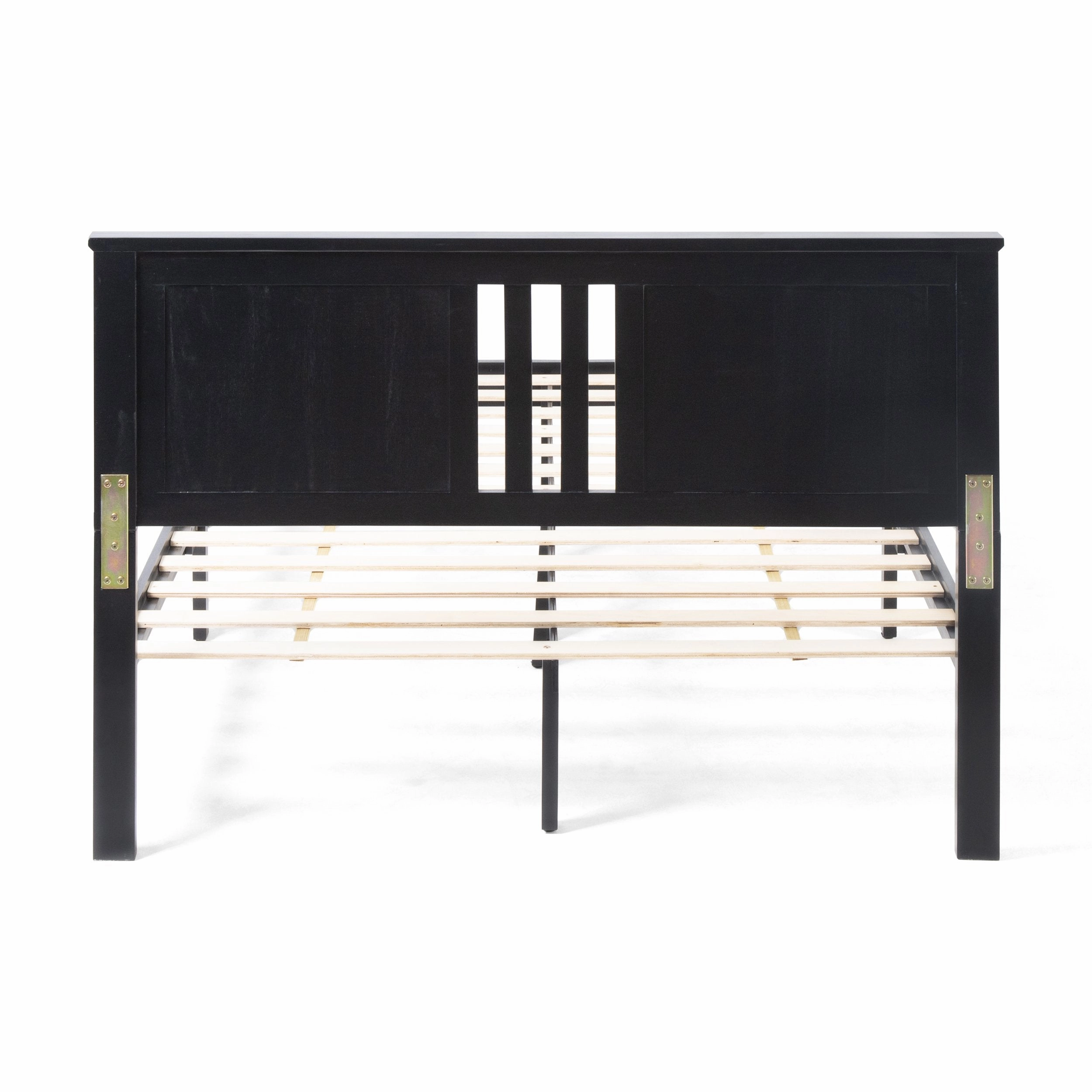 Modern Farmhouse Acacia Wood Queen Bed Platform - NH127113
