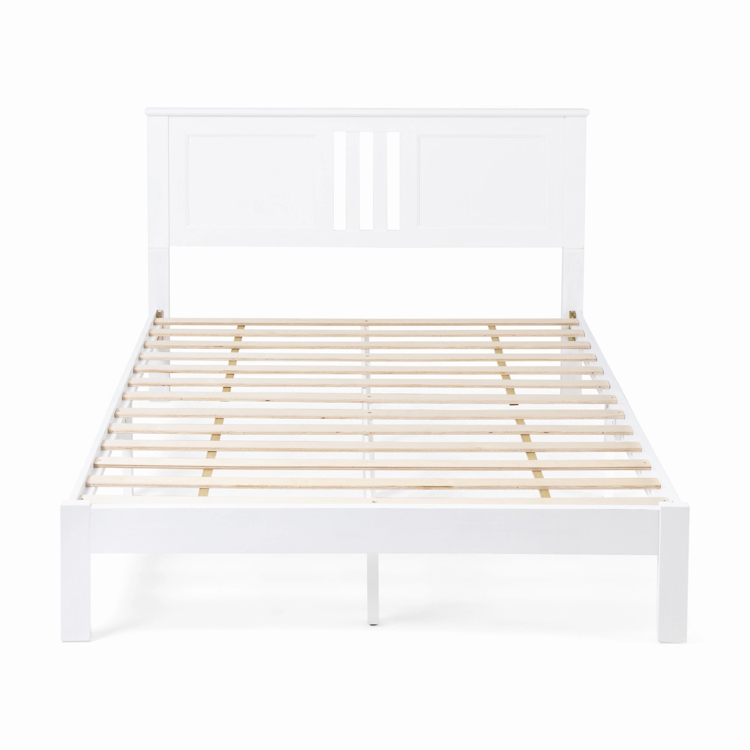 Modern Farmhouse Acacia Wood Queen Bed Platform - NH127113