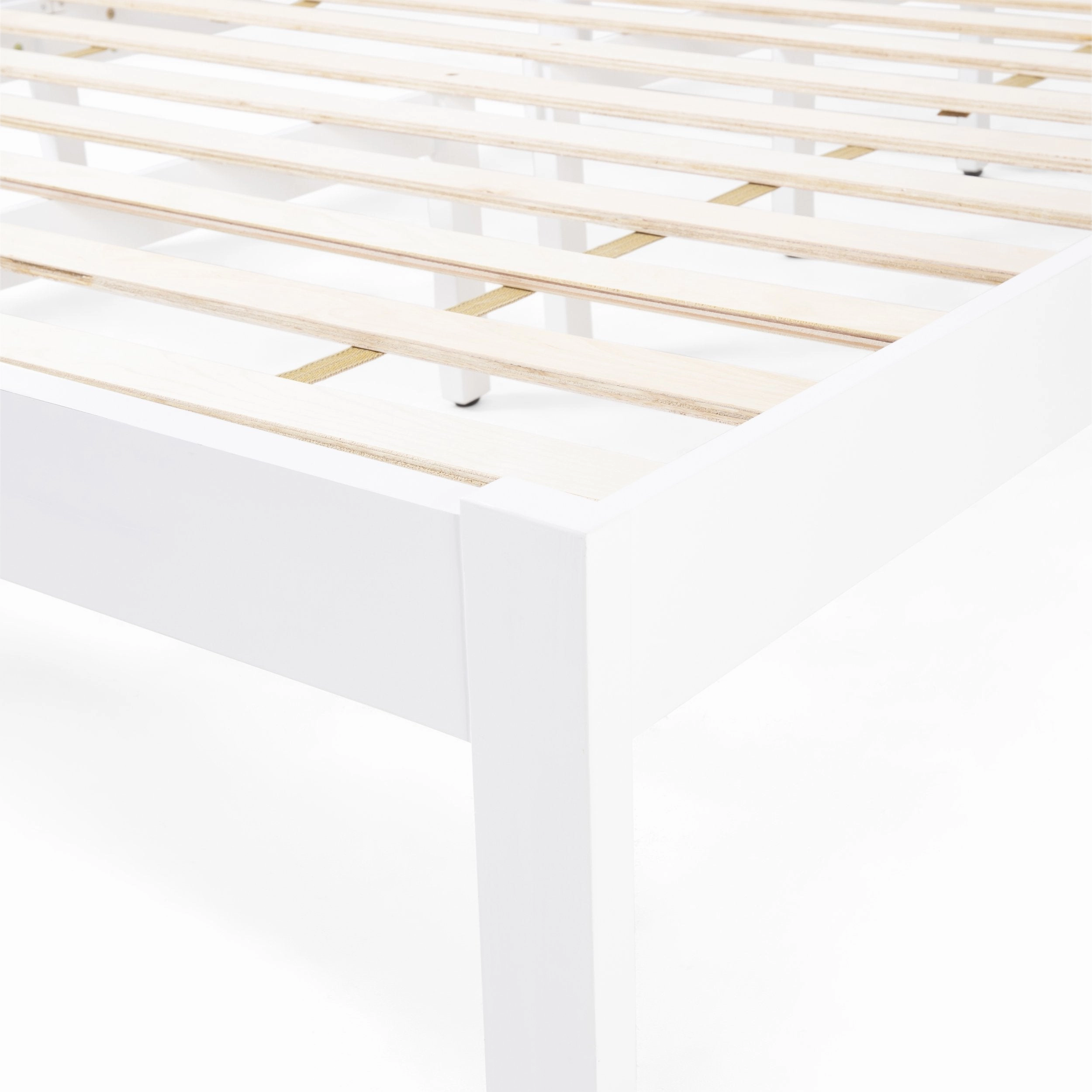 Modern Farmhouse Acacia Wood Queen Bed Platform - NH127113