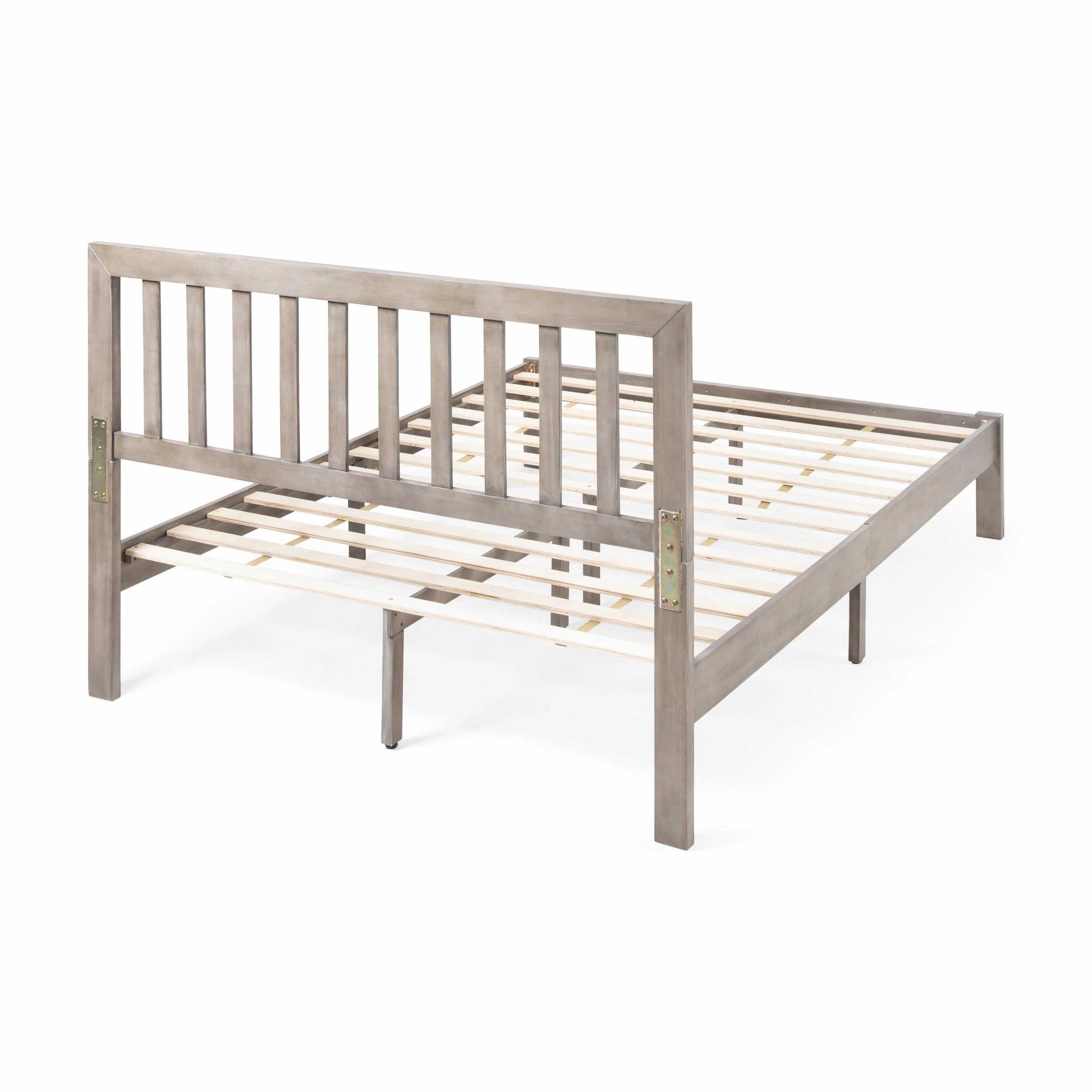 Modern Farmhouse Acacia Wood Queen Bed Platform - NH717113