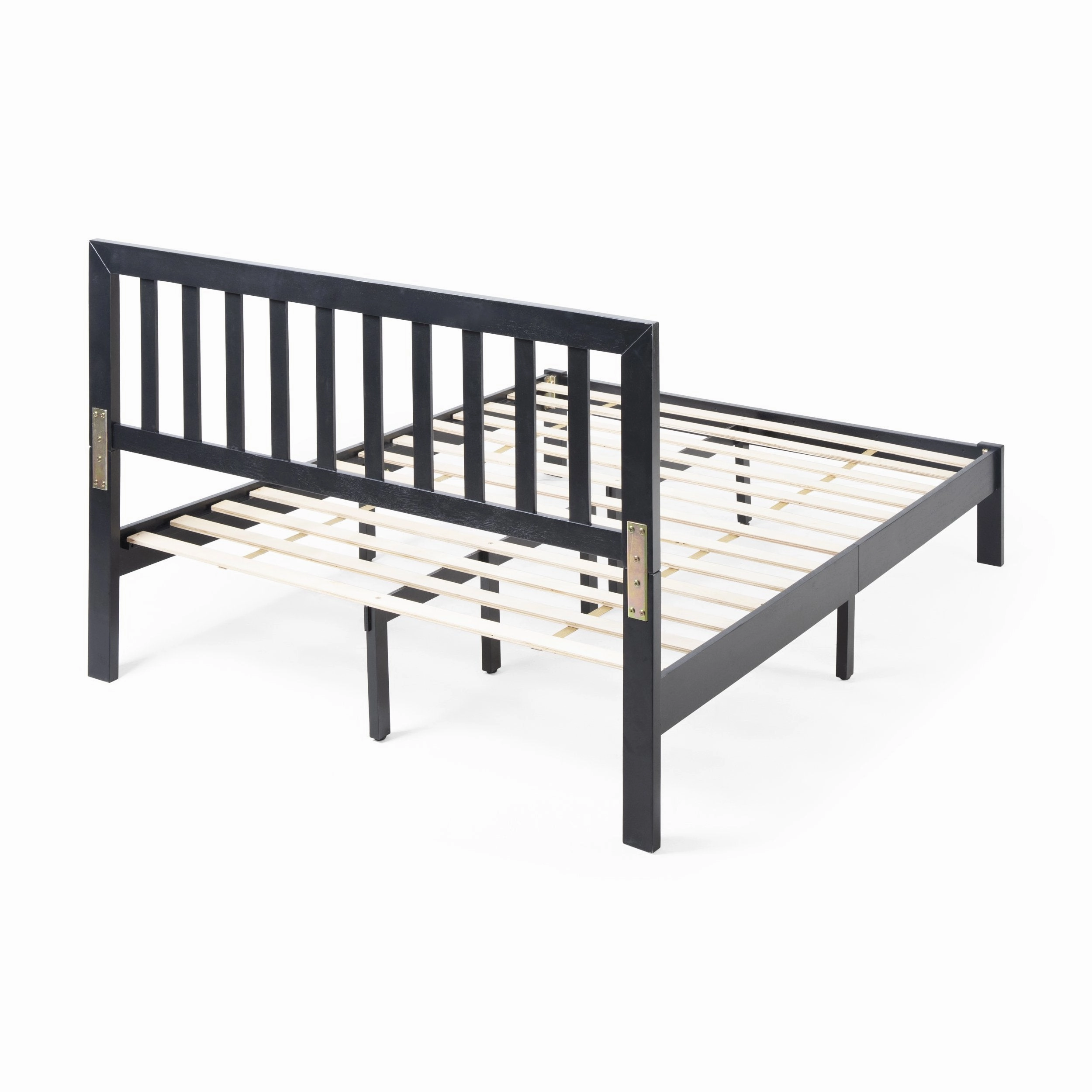 Modern Farmhouse Acacia Wood Queen Bed Platform - NH717113
