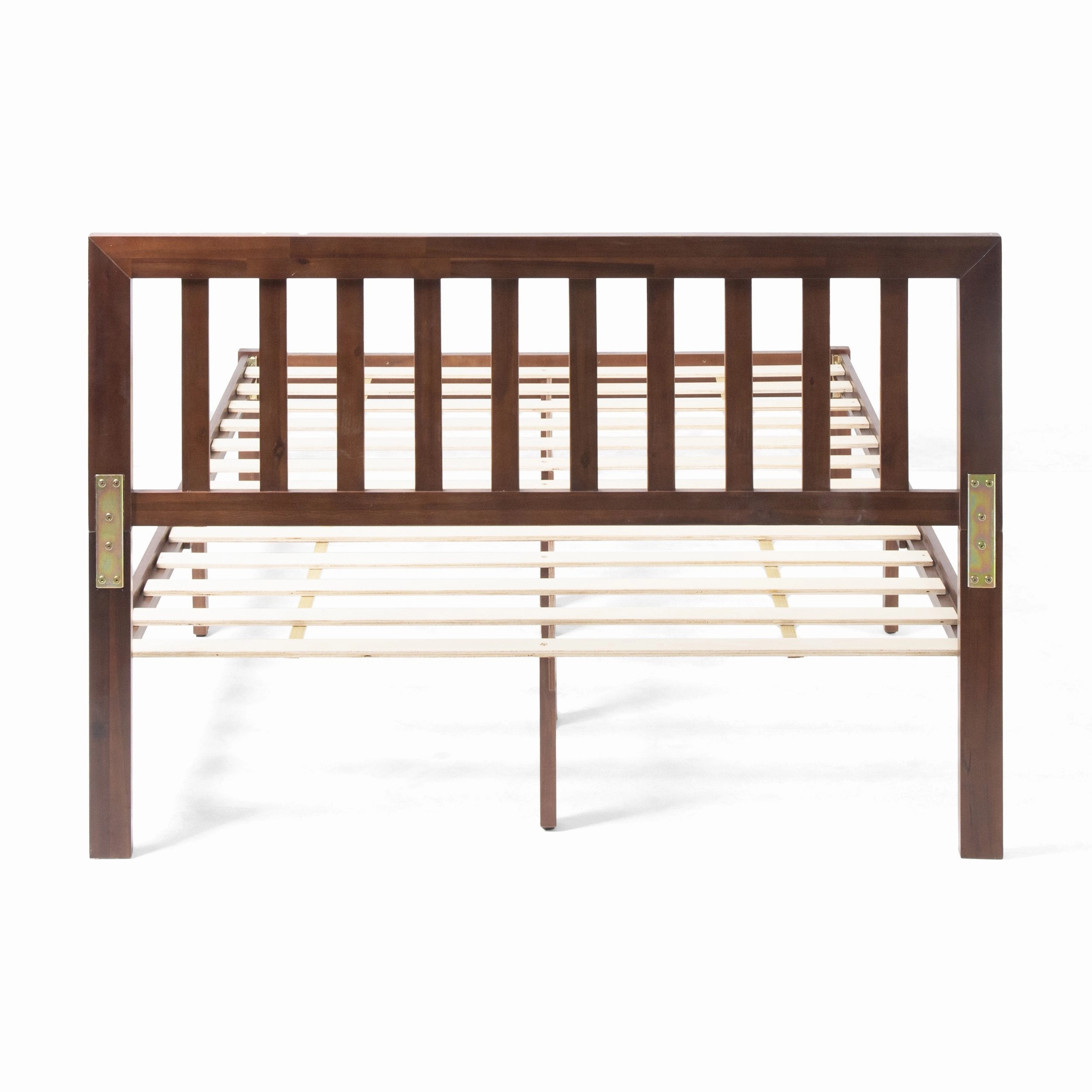 Modern Farmhouse Acacia Wood Queen Bed Platform - NH717113