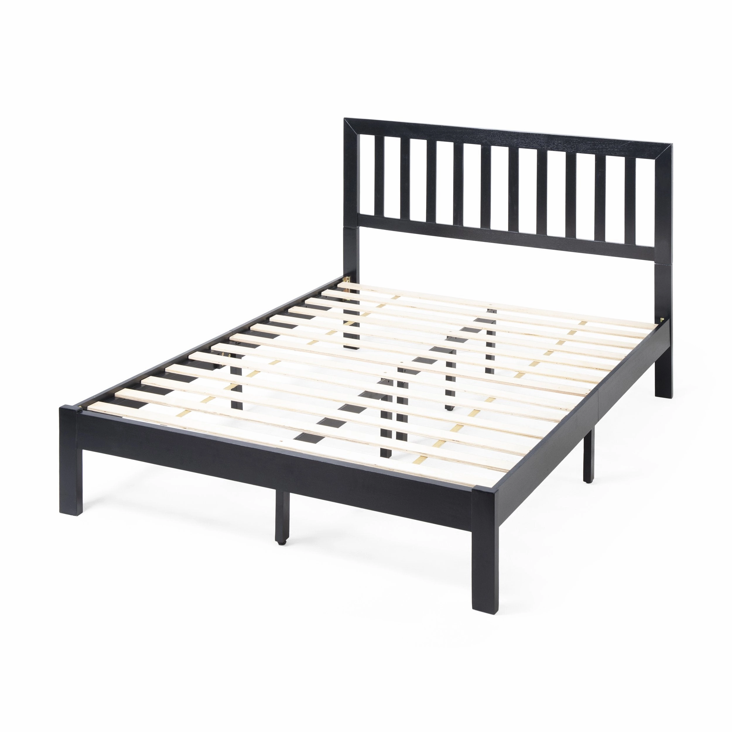 Modern Farmhouse Acacia Wood Queen Bed Platform - NH717113