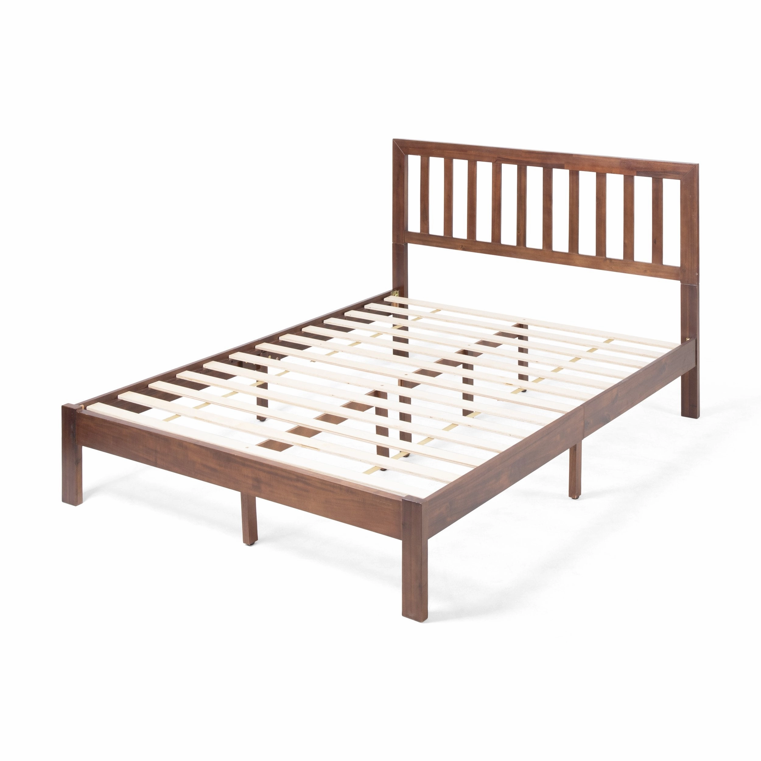 Modern Farmhouse Acacia Wood Queen Bed Platform - NH717113
