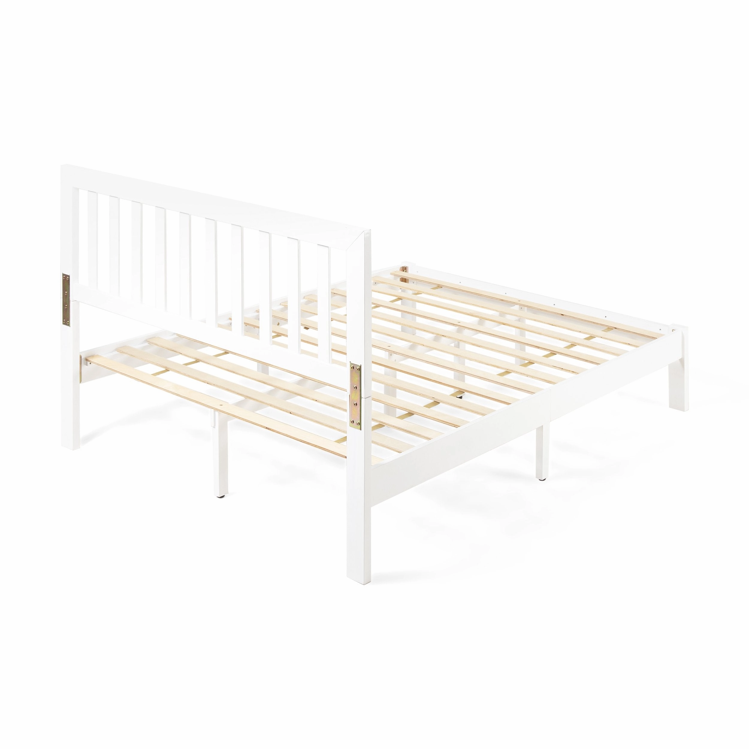 Modern Farmhouse Acacia Wood Queen Bed Platform - NH717113