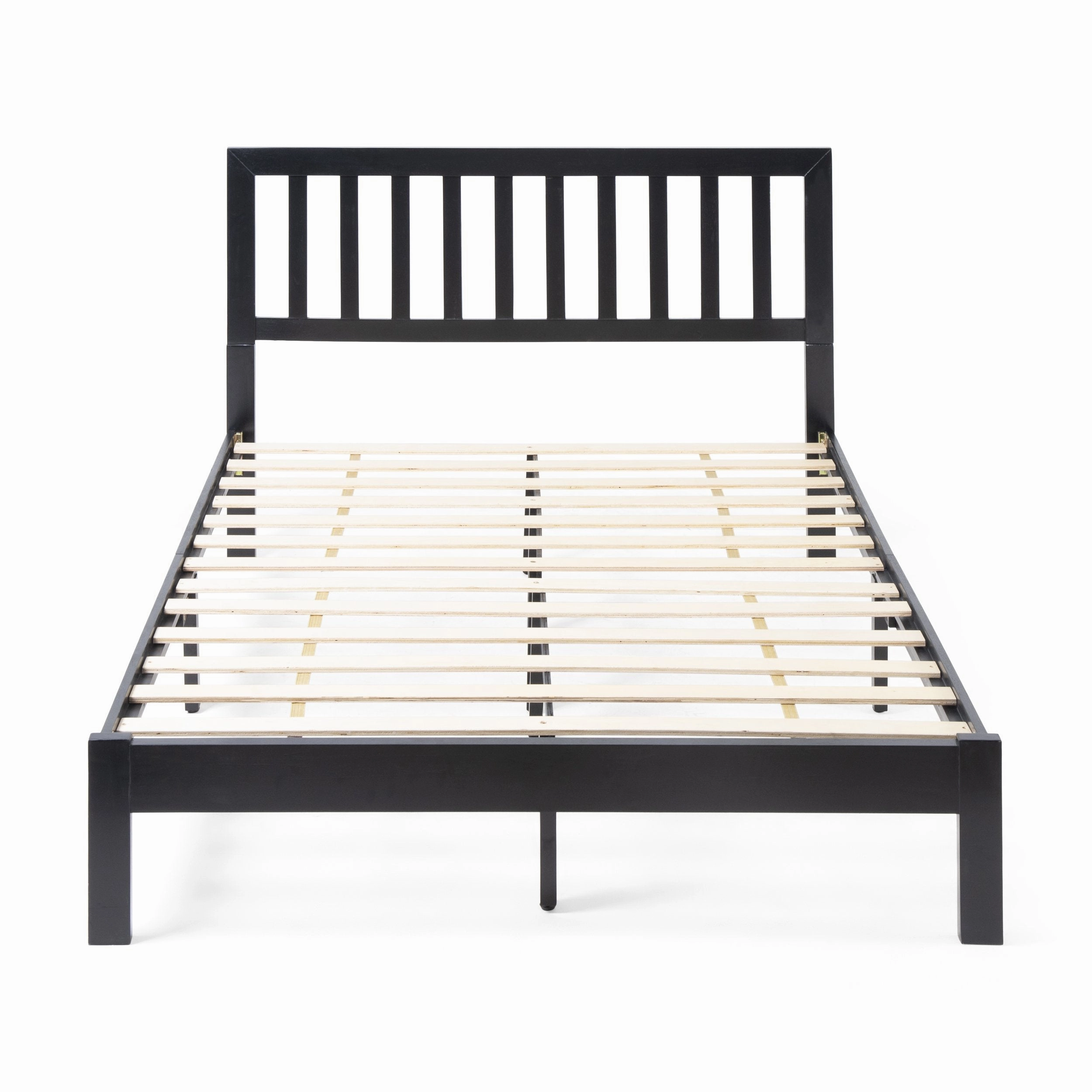 Modern Farmhouse Acacia Wood Queen Bed Platform - NH717113