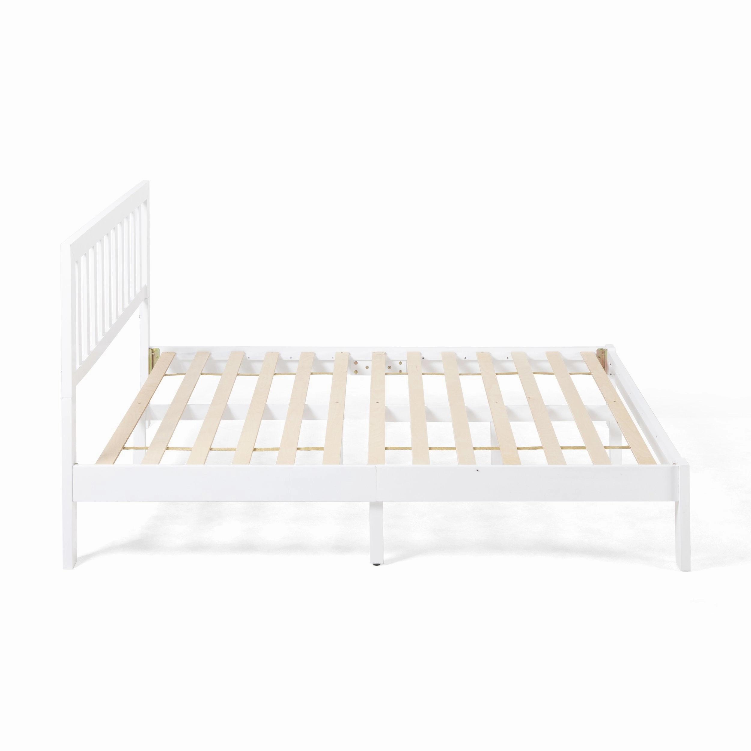 Modern Farmhouse Acacia Wood Queen Bed Platform - NH717113