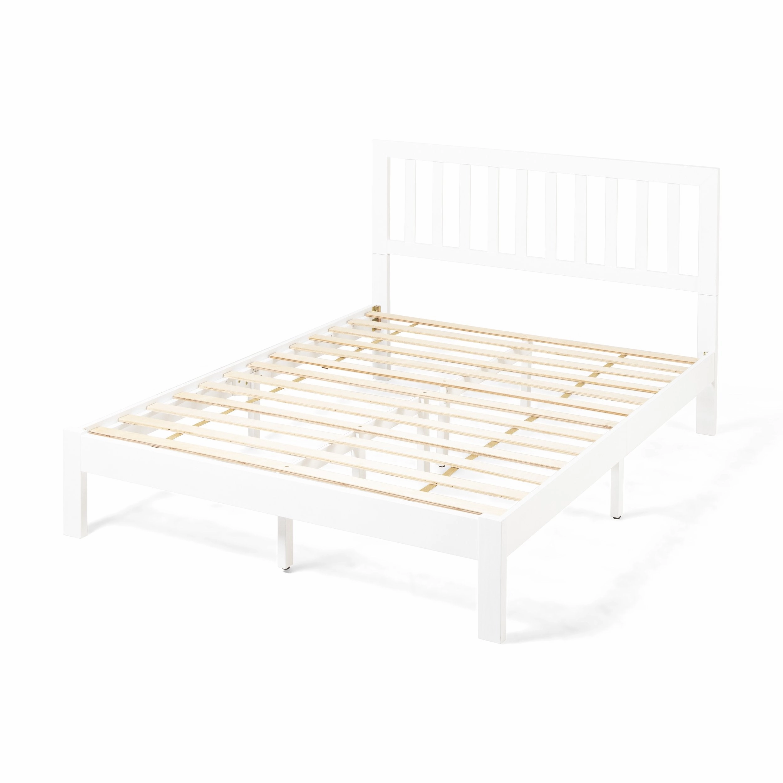 Modern Farmhouse Acacia Wood Queen Bed Platform - NH717113