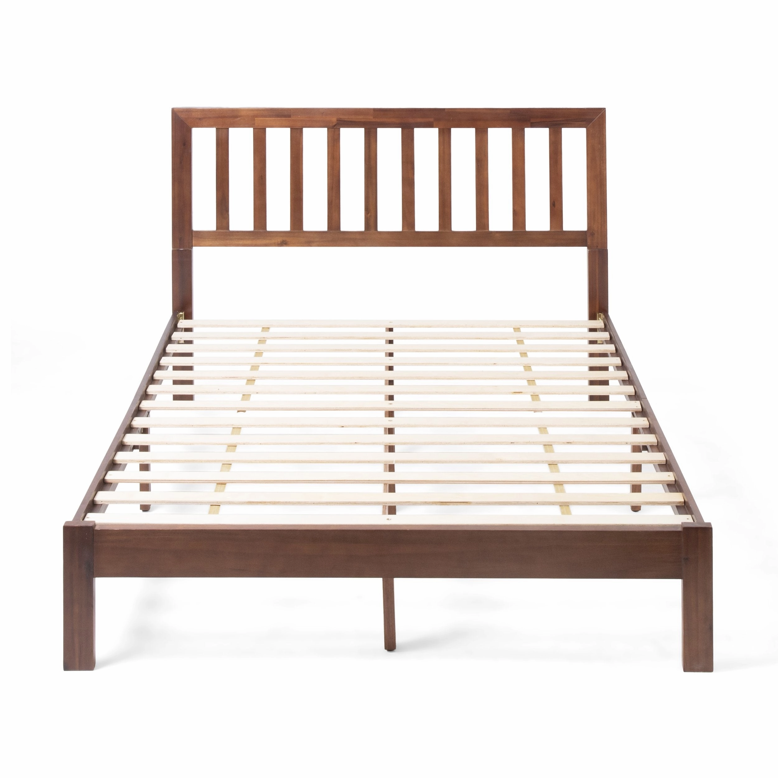 Modern Farmhouse Acacia Wood Queen Bed Platform - NH717113