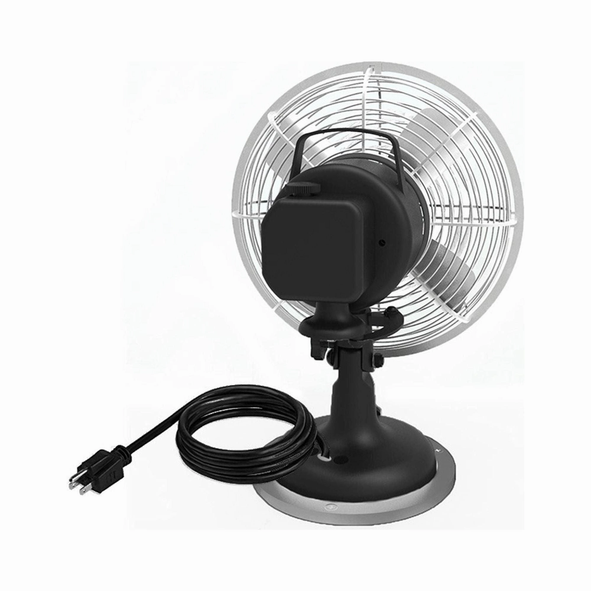 Modern Forms 9" Oscillating Plug-in Desk Fan