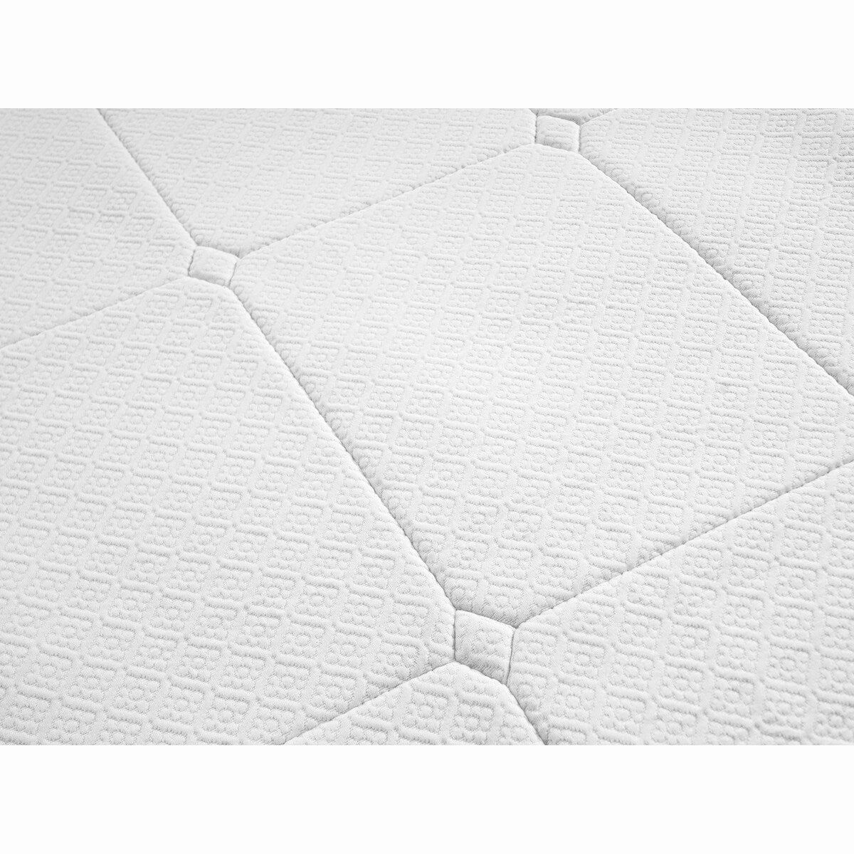 Modern Hotel Memory Foam Mattress Pad - White
