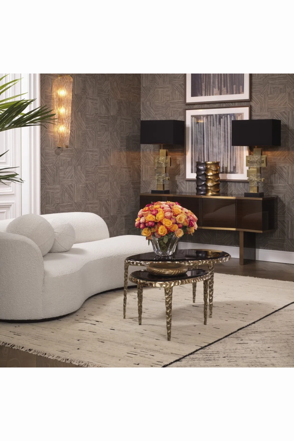 Modern Metallic Vase | Eichholtz Rapho