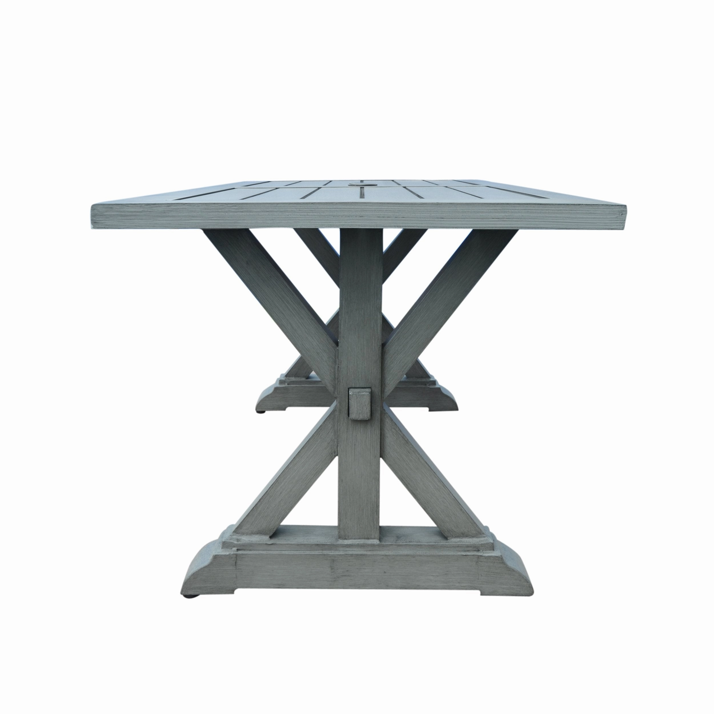 Modern Outdoor Aluminum Dining Table - NH482013