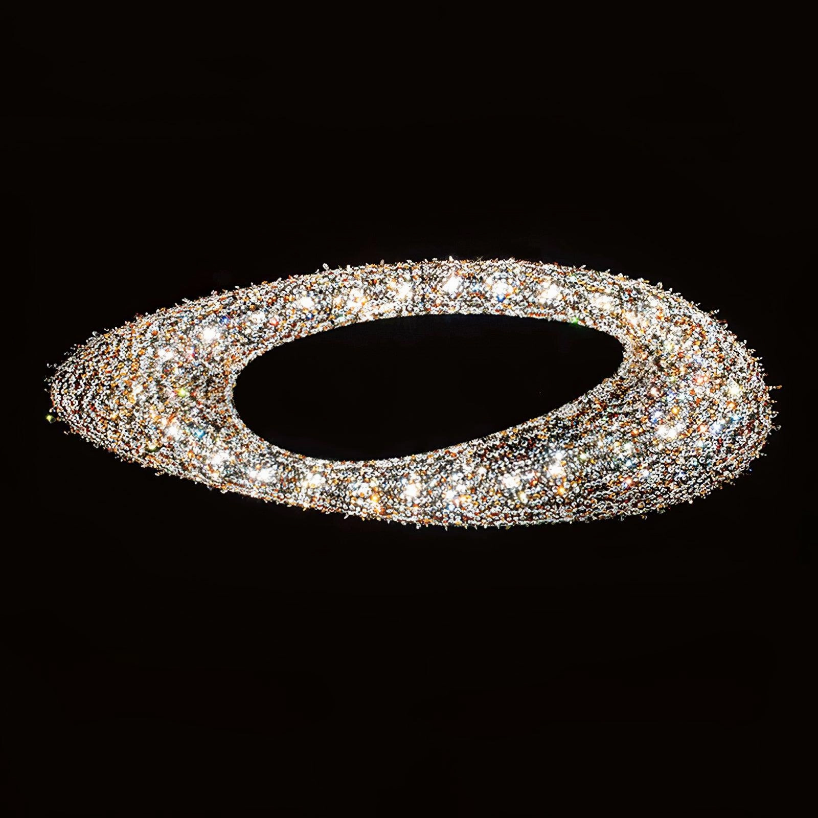 Modern Round Crystal Chandelier