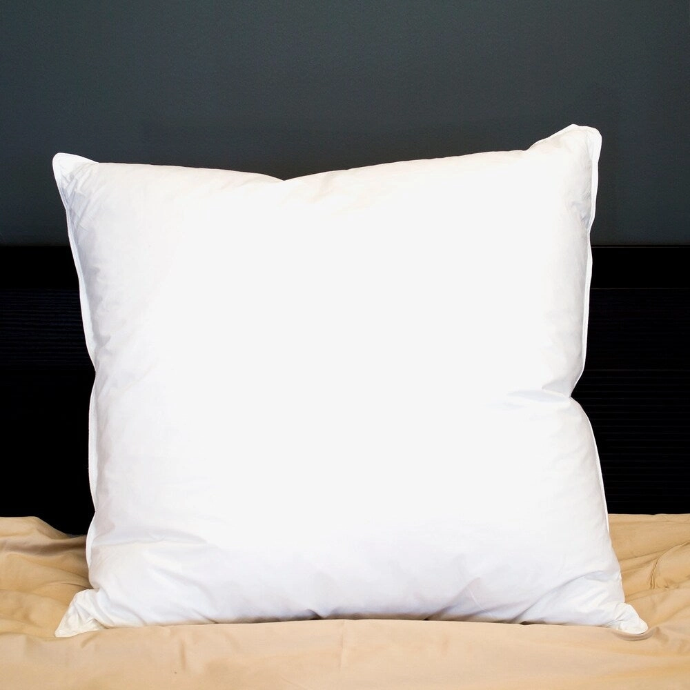 Modern Threads 300 Thread Count 100-Percent Cotton Euro Pillow - White pillows,bed pillow,sleeping cushion