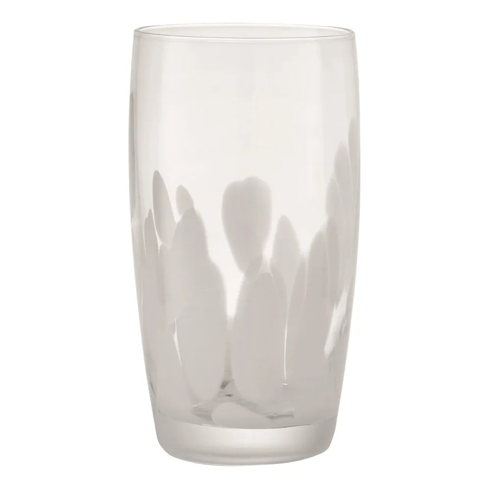 Modus Pair of tumblers, 515ml, White ceramic platter, appetizer tray