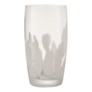 Modus Pair of tumblers, 515ml, White ceramic platter, appetizer tray