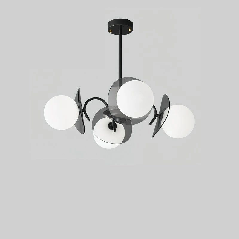 Molecular Spherical Glass Chandelier