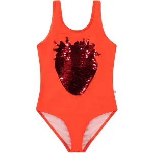 Molo Glitter Strawberry Nika Swimsuit