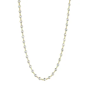 Moonstone Chain Necklace