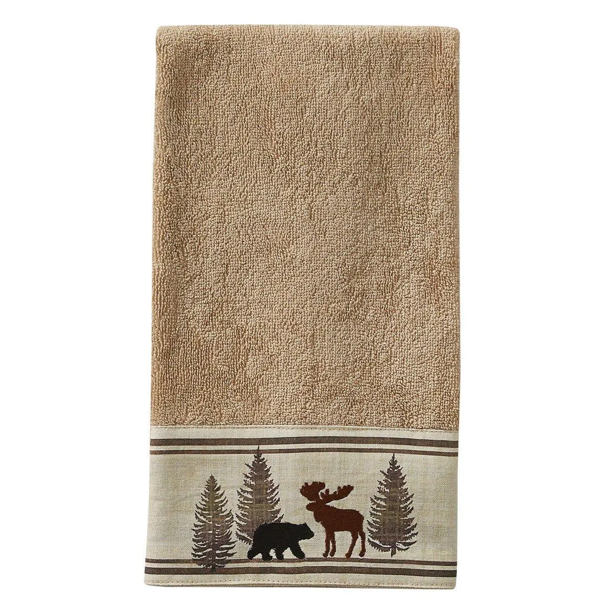 Moose in the Mountains Bath Towel Set