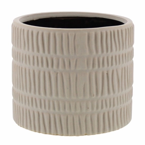 Moto Cachepot, Ceramic - Lrg - Matte White Vase,Ceramic Vase