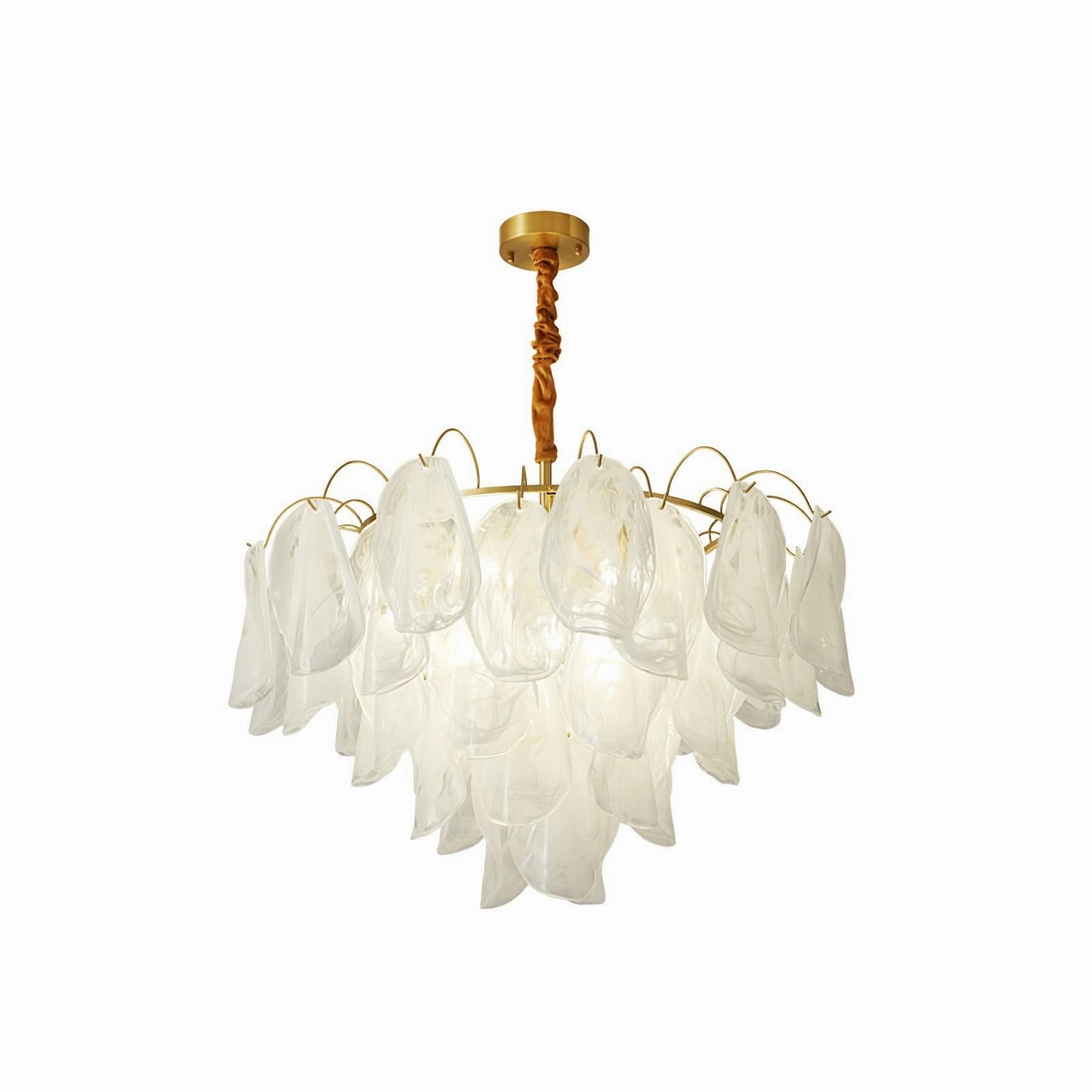 Multi Tier Cloud Glass Pendant Light