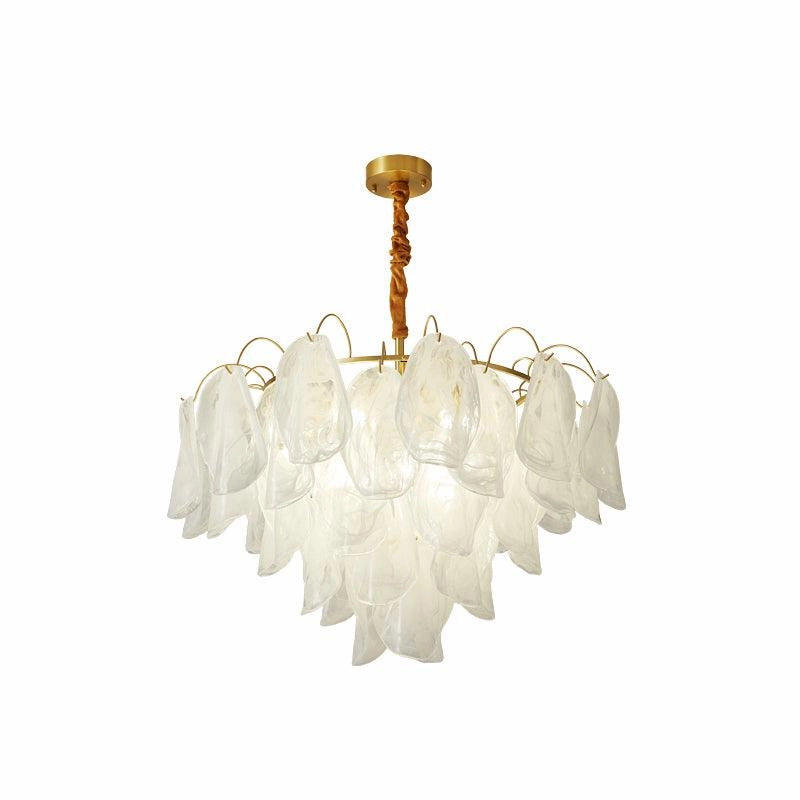 Multi Tier Cloud Glass Pendant Light