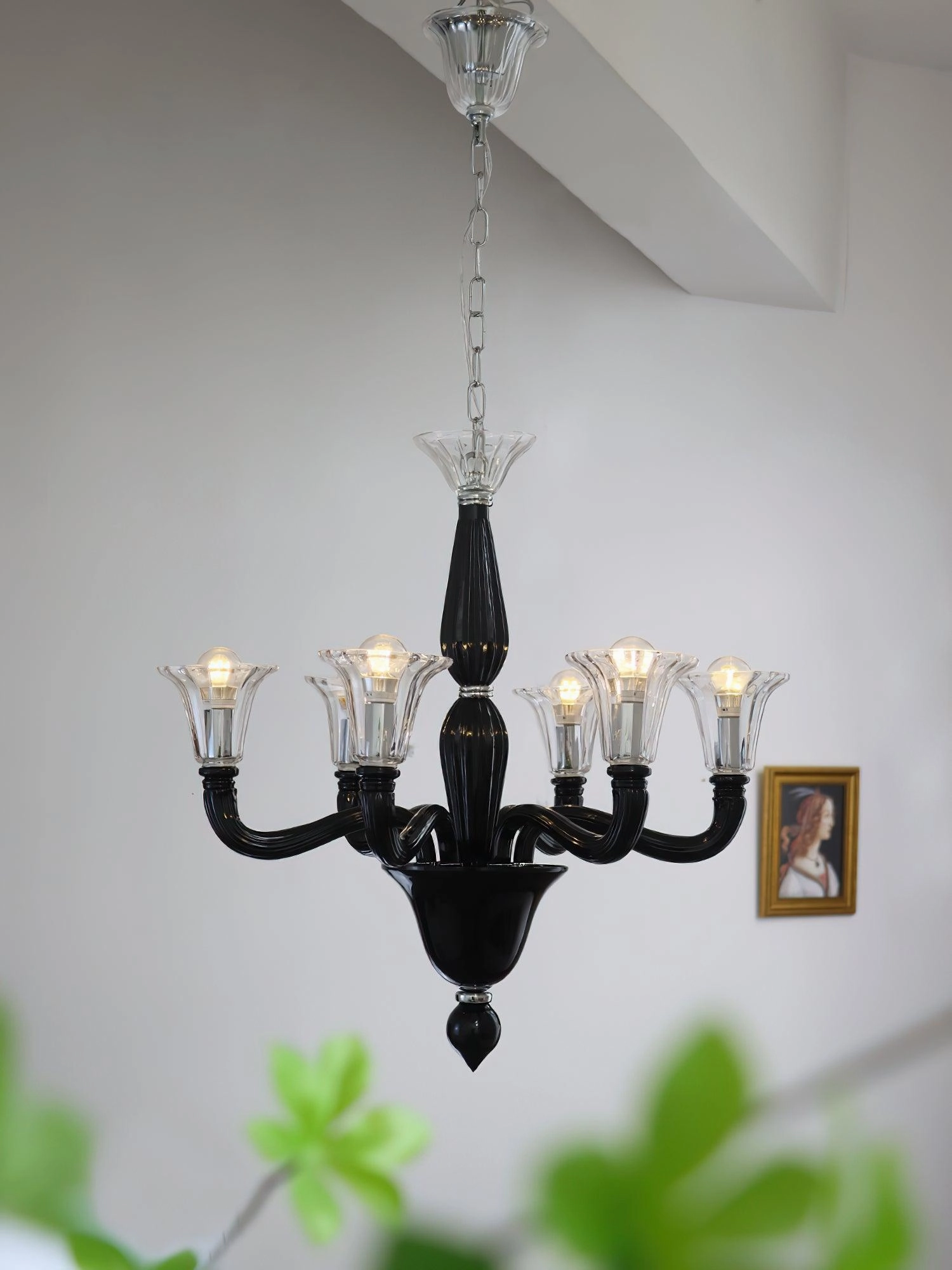 Murano Candle Chandelier