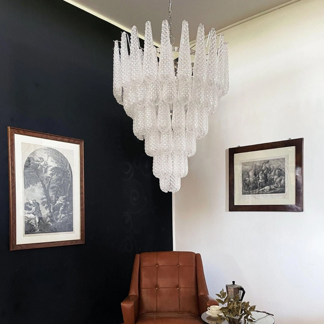 Murano Glass Dewdrop Chandelier