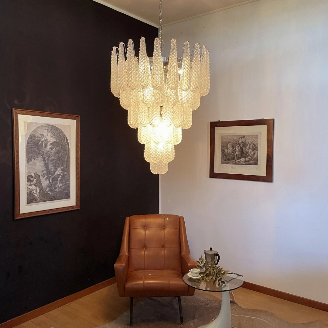 Murano Glass Dewdrop Chandelier