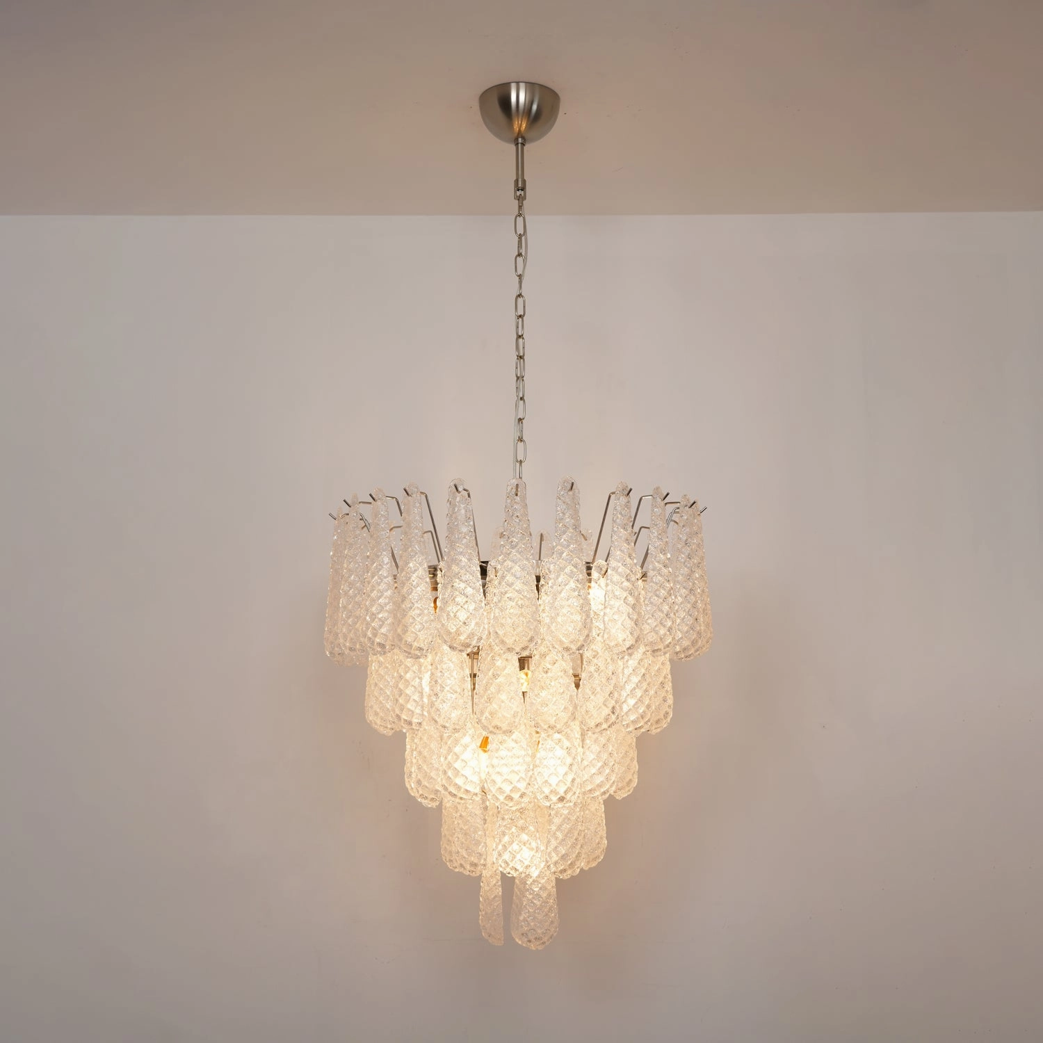 Murano Glass Droplet Chandelier