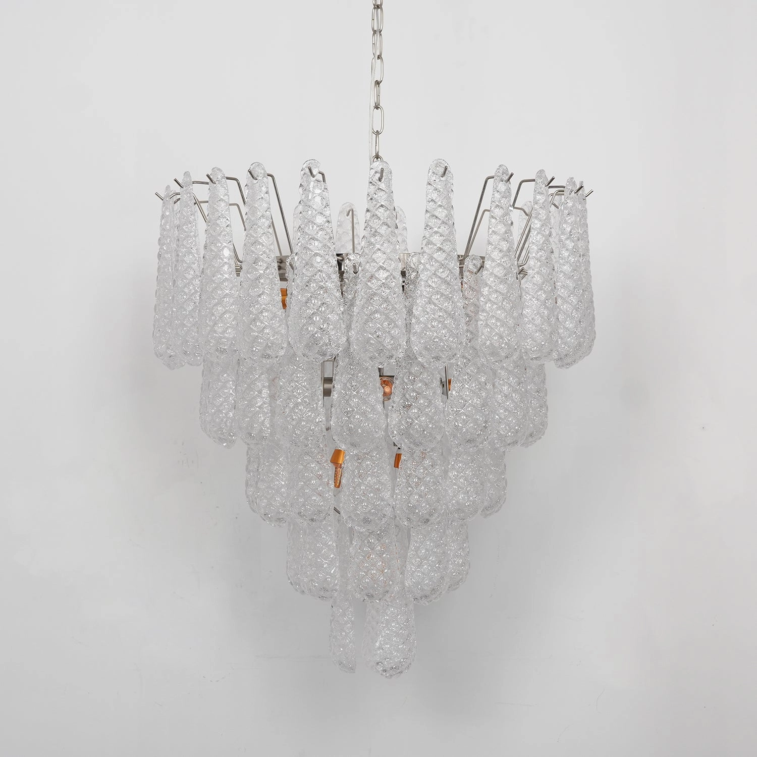 Murano Glass Droplet Chandelier